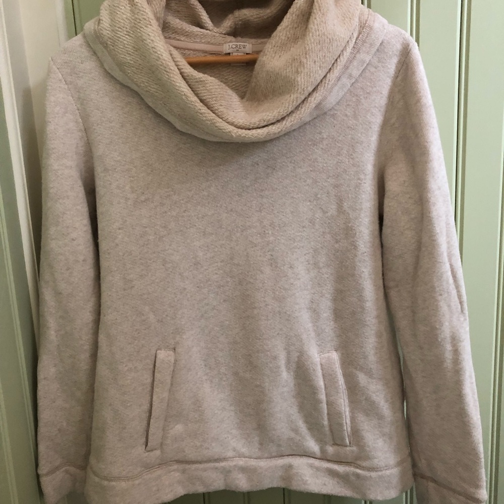 JCrew Pullover Cowl neck Sweatshirt